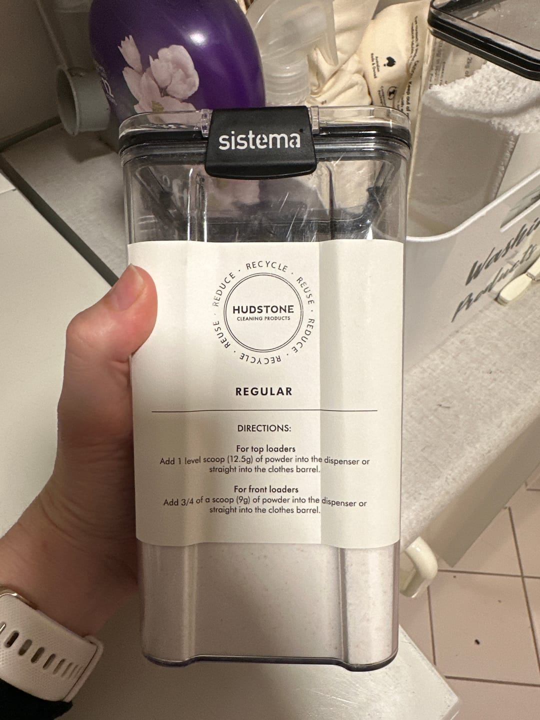 Customer photo review of Jar Labels