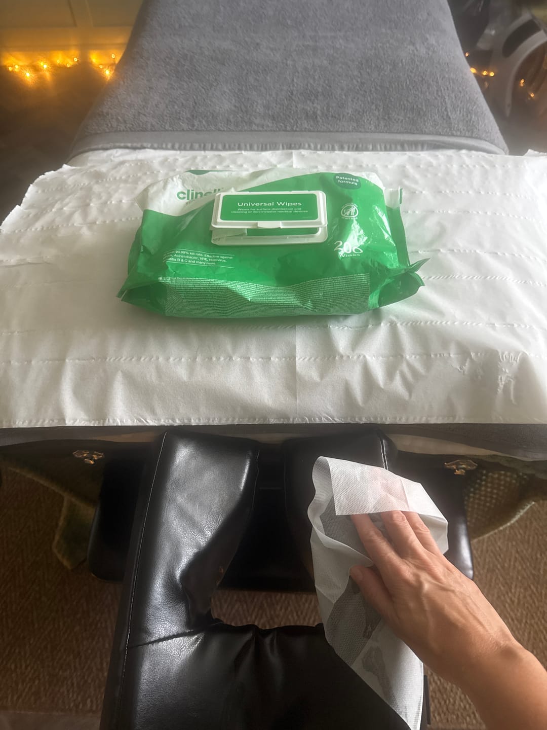 Customer photo review of Clinell Universal Wipes CW200