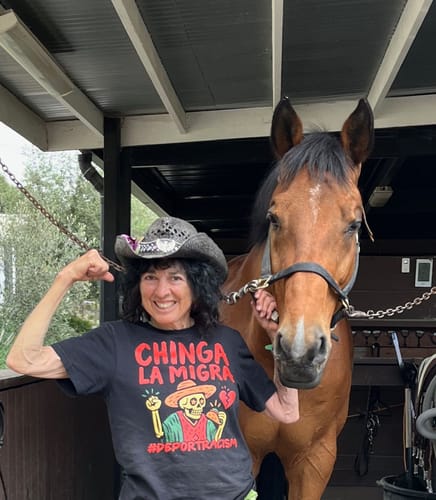 Customer photo review of Chinga La Migra OG T-Shirt