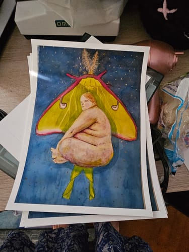 Customer photo review of 5x7 Giclee Fine Art Prints