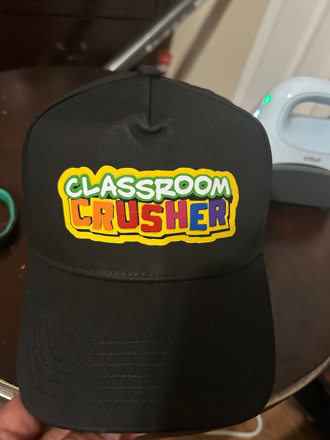 Customer photo review of K-Frame 5 Panel Baseball Hat