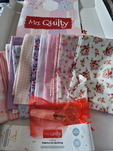 Customer photo review of Mrs Quilty Subscription Box 5