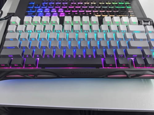 Customer photo review of GravaStar K1 75% Wireless Mechanical Gaming Keyboard Boy & Girl Gift