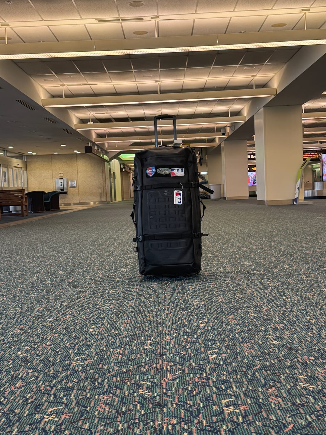 Customer photo review of FNDN® 120L MODULAR WEATHERPROOF ROLLING GEARBAG - XL (GEN 3)