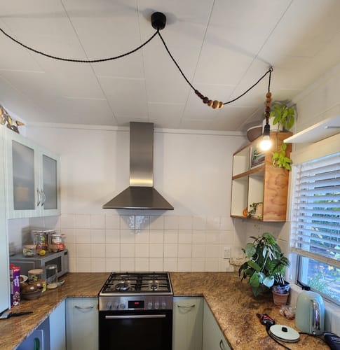 Customer photo review of Tundra - Scenic Landscape Wallpaper - Orange/Green