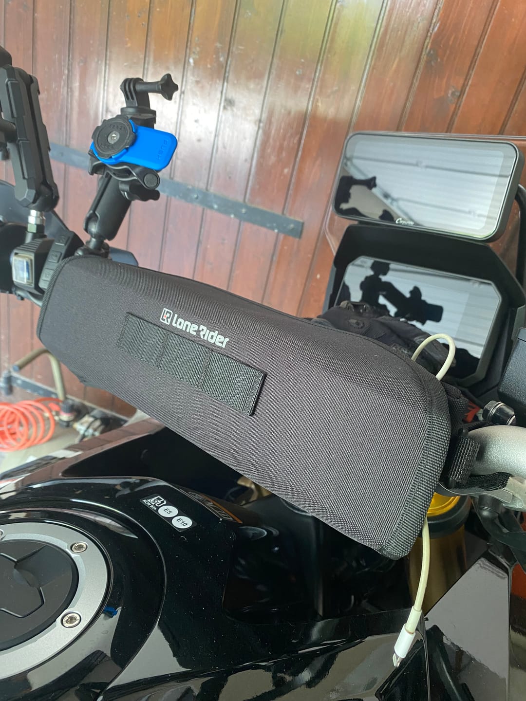 Customer photo review of Handlebar Bag