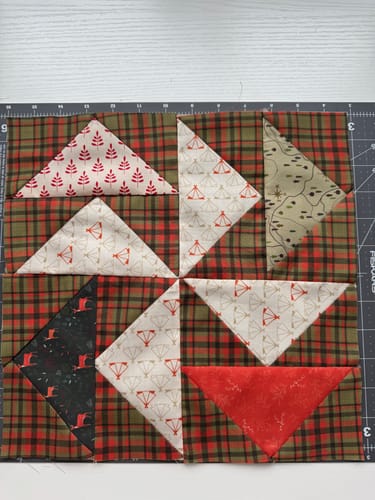 Customer photo review of Mrs Quilty Subscription Box 4