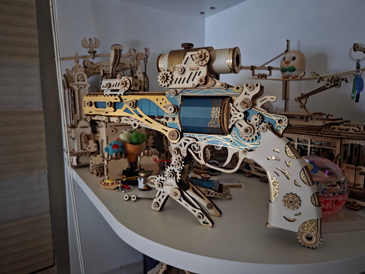 Customer photo review of Rokrgeek Revolver Gun 3D Wooden Puzzle