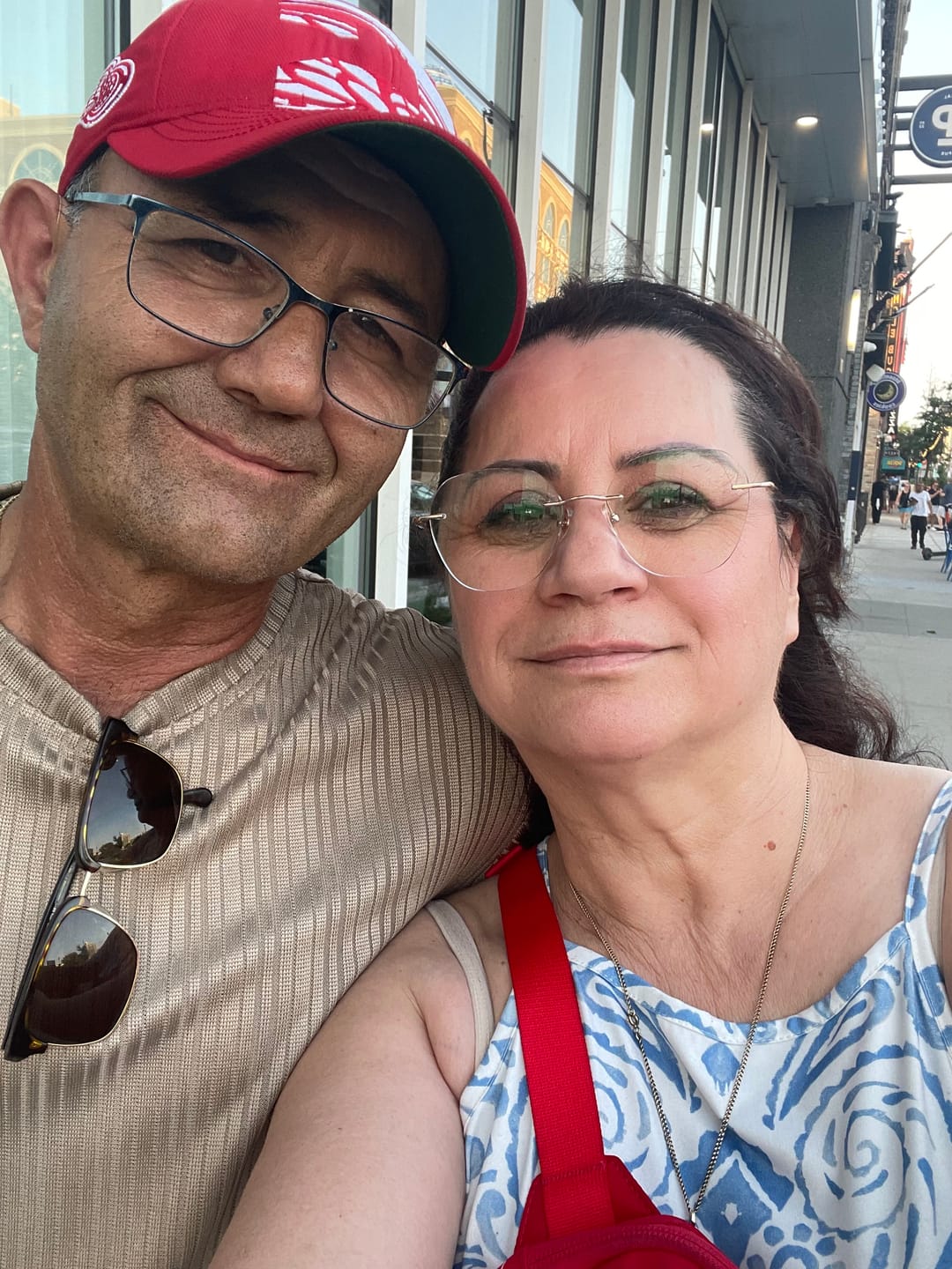 Customer photo review of Della Eyeglasses