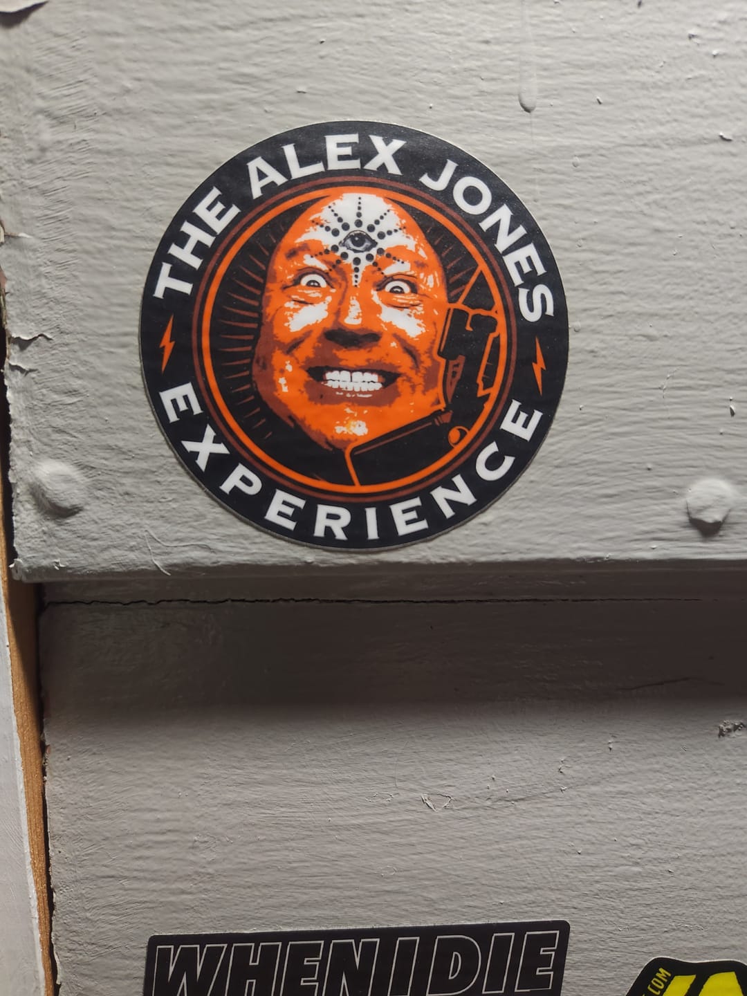 Customer photo review of Alex Jones Experience Decal