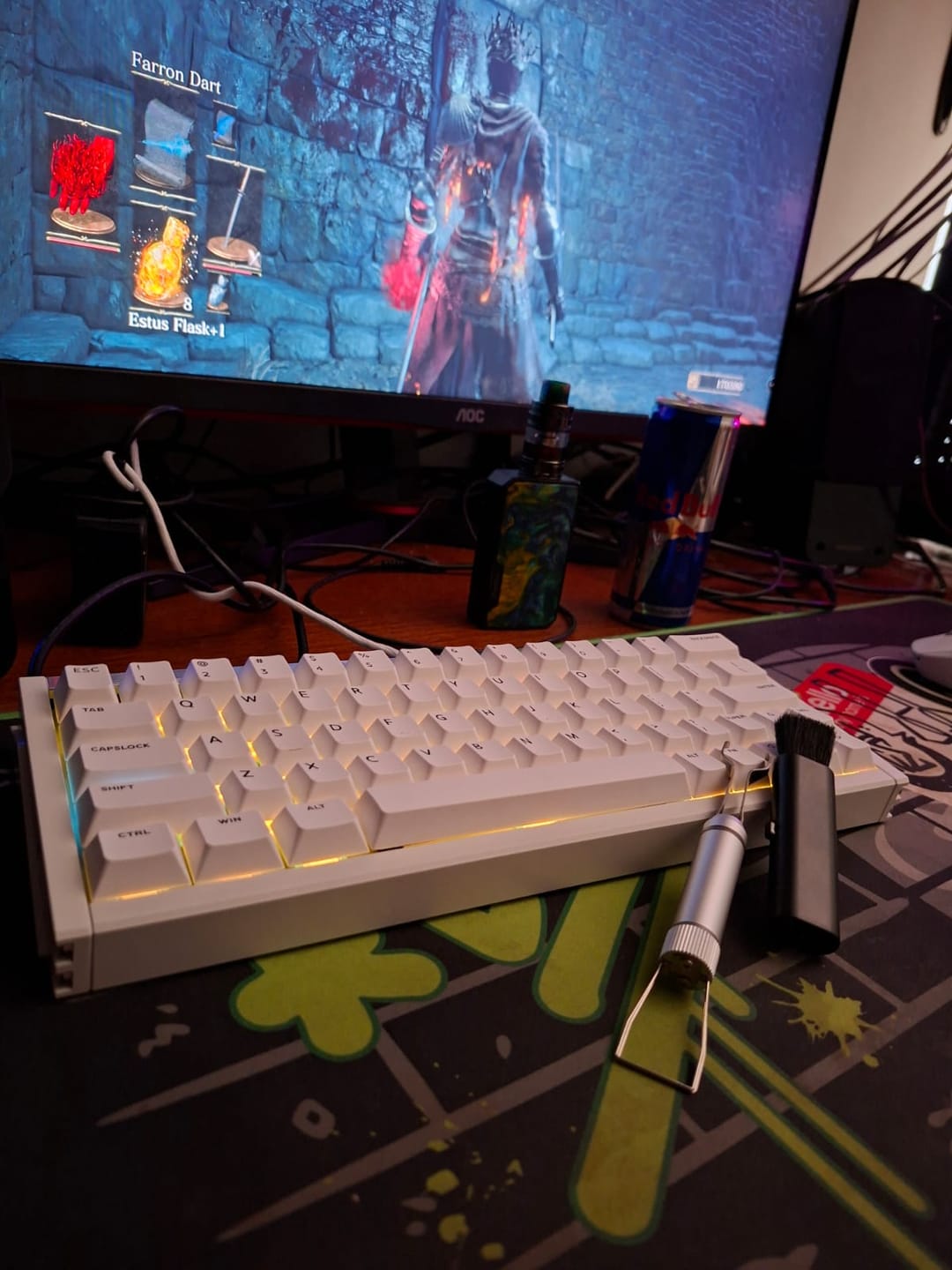 Customer photo review of IQUNIX EZ60/EZ63 Magnetic Switch Gaming HE Keyboard