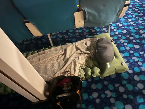 Avis photo d'un client sur MATELAS GONFLABLE COZIYA