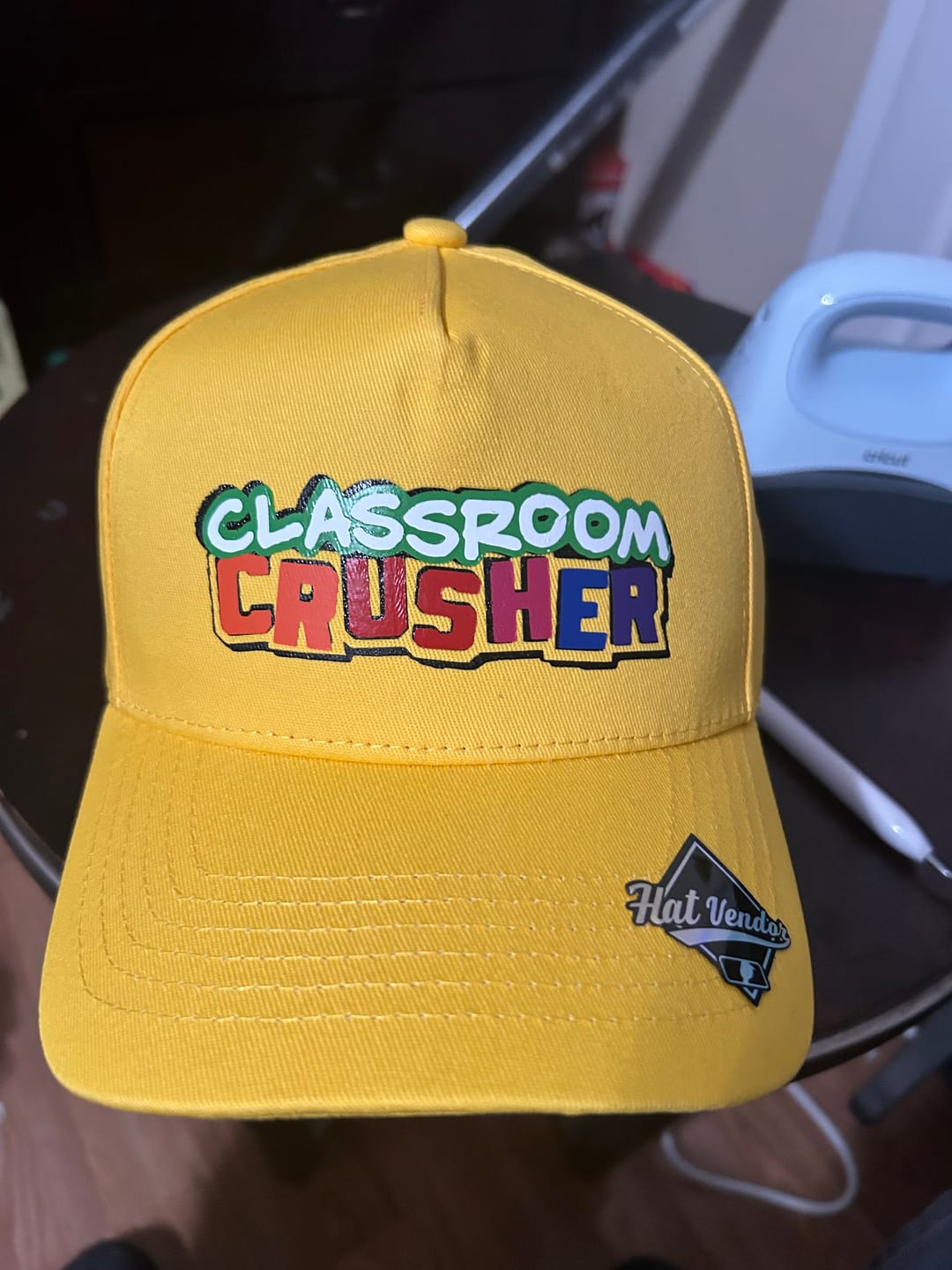 Customer photo review of K-Frame 5 Panel Baseball Hat