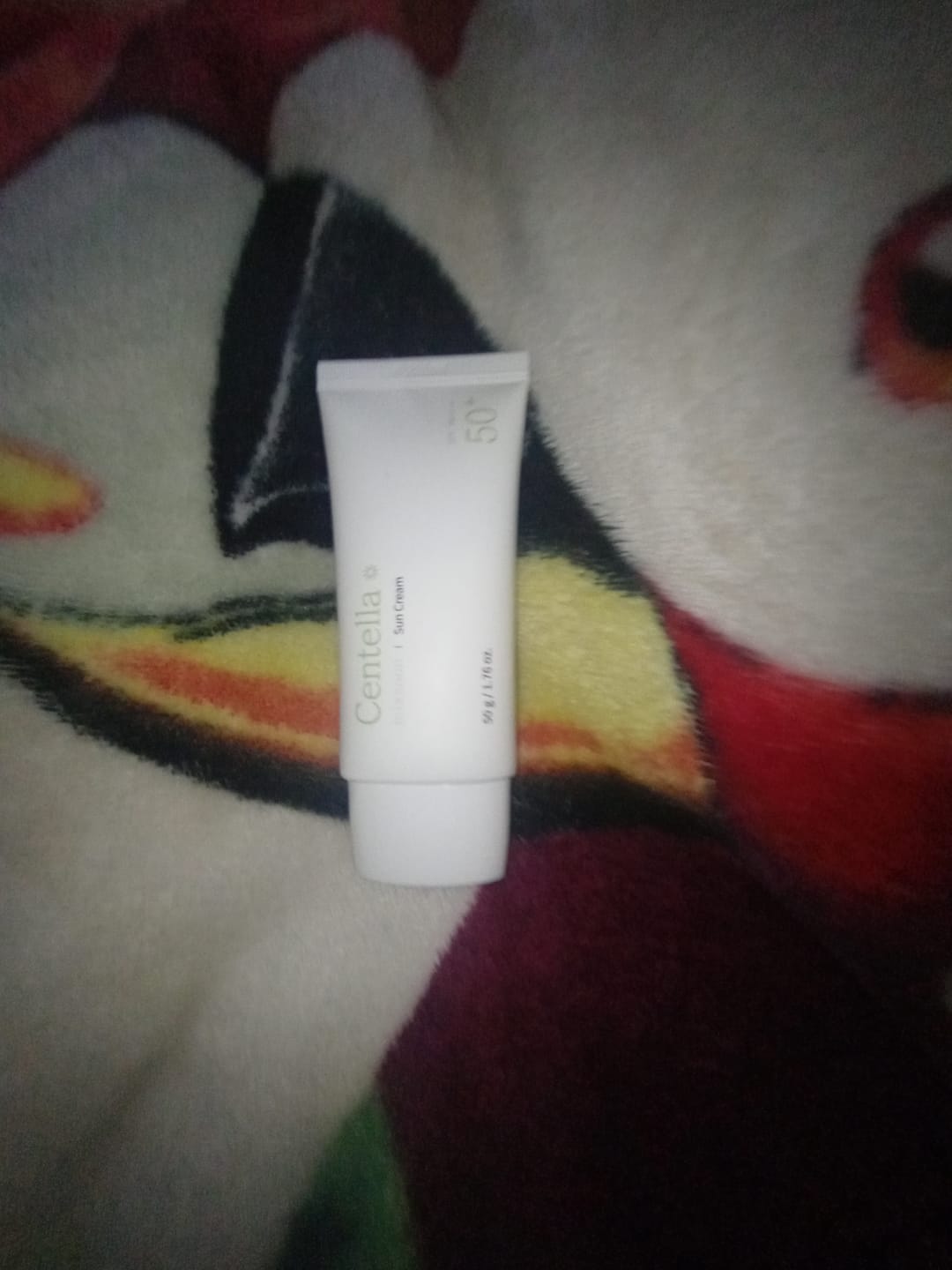 Customer photo review of MIXSOON - Centella Sun Cream SPF 50+ PA++++ 50 GR | Protector Solar