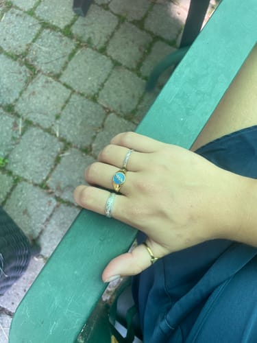 Customer photo review of Iris Ring - Sample Sale
