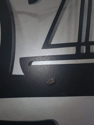 Customer photo review of Décoration murale en métal - Lever du soleil