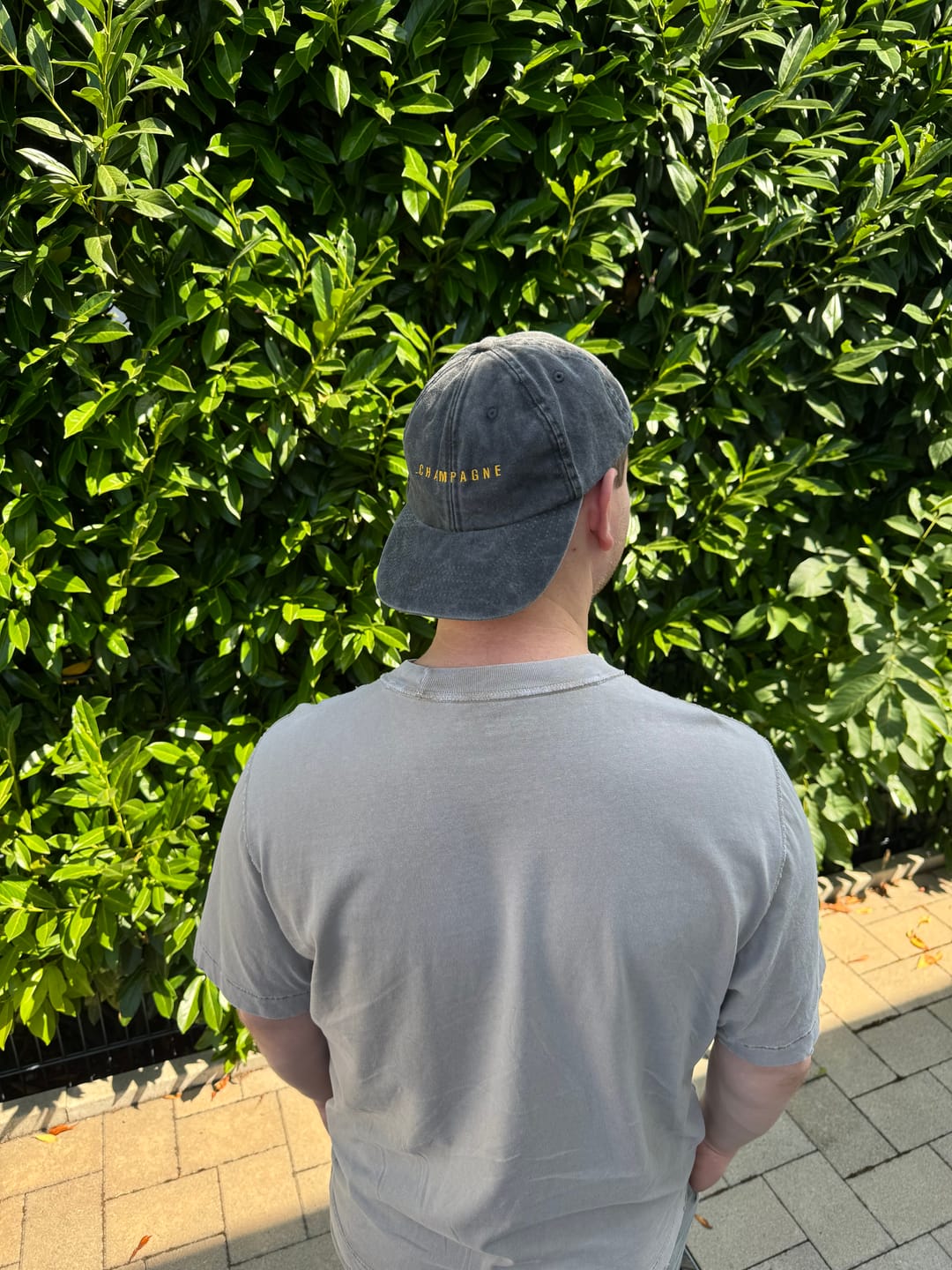 Customer photo review of The Champagne Vintage Hat