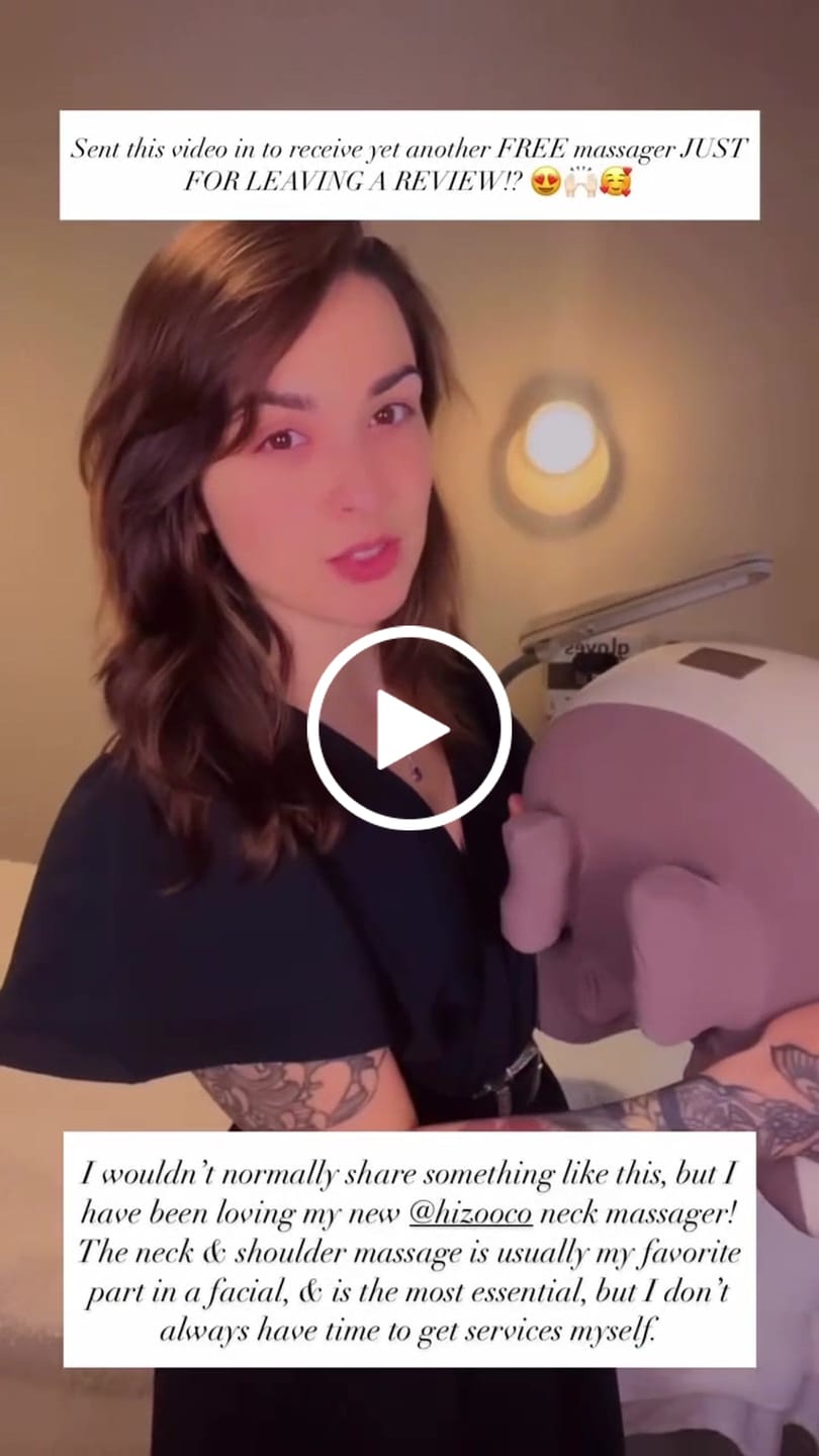 Customer video review of HiZoo - Neck & Shoulder Massager