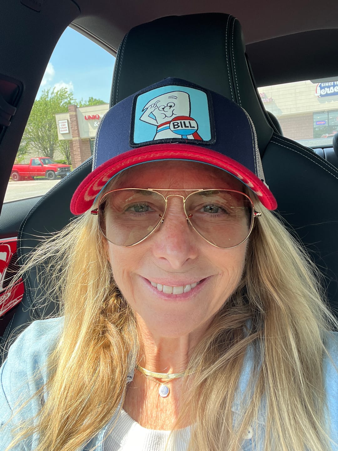 Customer photo review of OVERLORD X Schoolhouse Rock!: Bill Trucker Cap