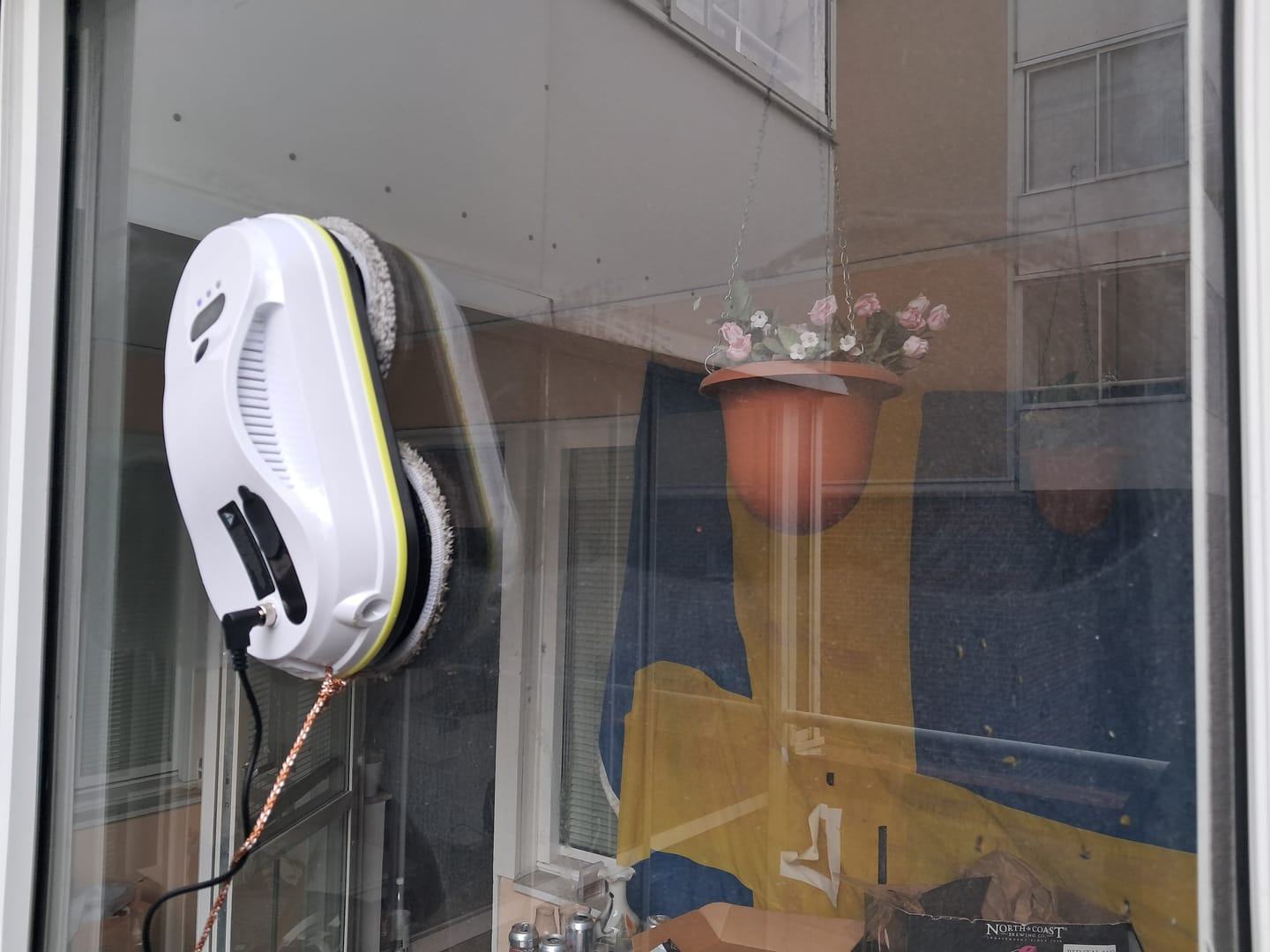 Customer photo review of Fönsterputsrobot DiteWimba FPR20 med sprayfunktion