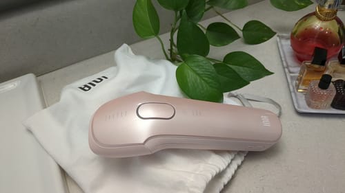 Customer photo review of INIA HAUTE Pro IPL Hair Removal Device