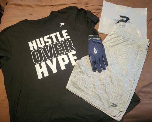 Customer photo review of Quantum Lite Performance Shorts - Heather Grey
