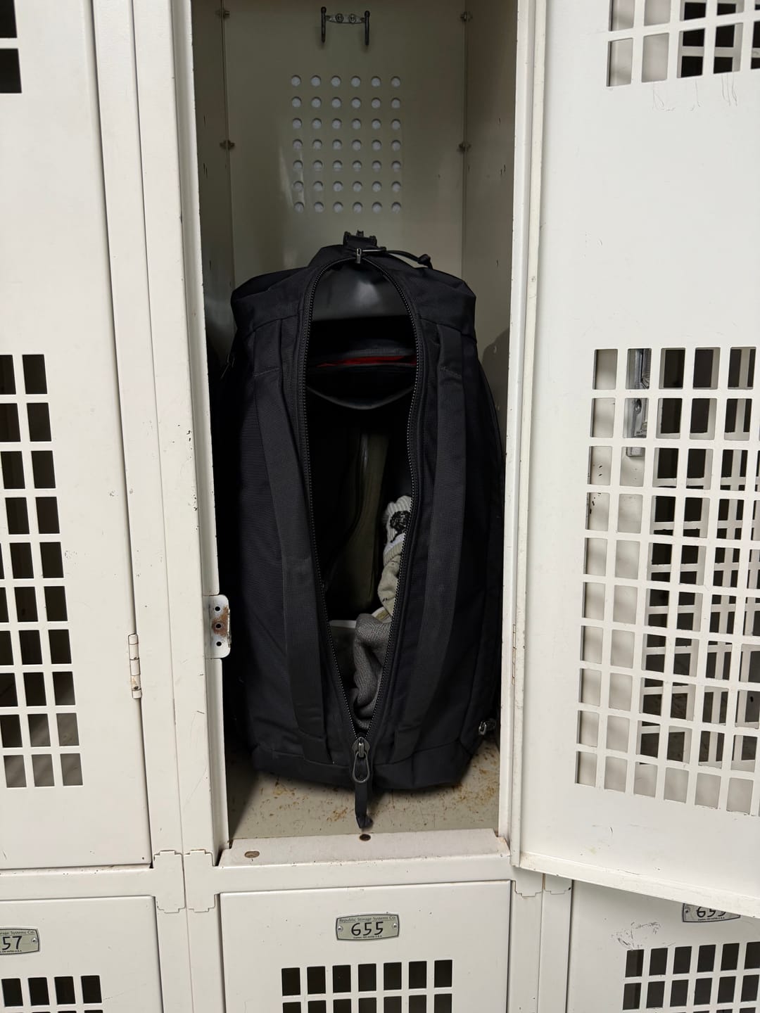 Customer photo review of Transit Duffel 35L