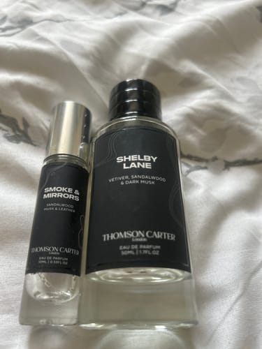 Customer photo review of Smoke & Mirrors | Eau de Parfum