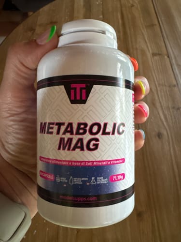 Customer photo review of Metabolic Mag 90 cps - 30 Dosi