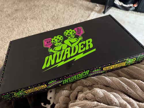 Customer photo review of The Invader 16mm Pickleball Paddle (Ambassador)