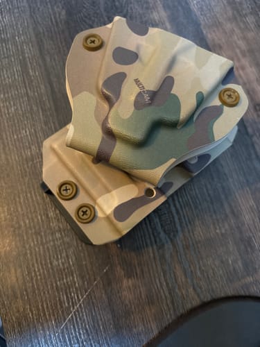 Customer photo review of Handcuff + Pistol Mag Carrier