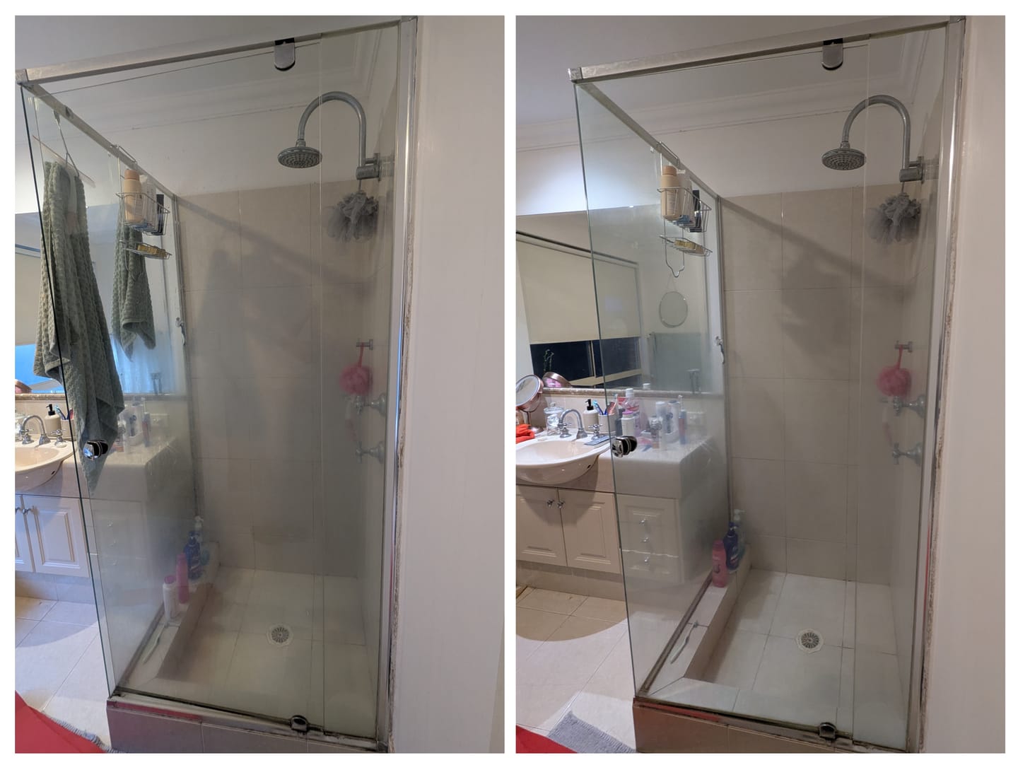 Customer photo review of GLASSGUARD® Glass Restoration Stain Remover Diamond Edition