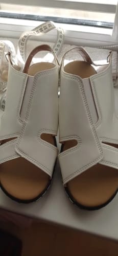 Customer photo review of Summer Women Wedge Shoes Orthopedic Sandals Comfort Ladies Shoes Sandalias De Mujer Plus Size Lightweight Beach Sandals