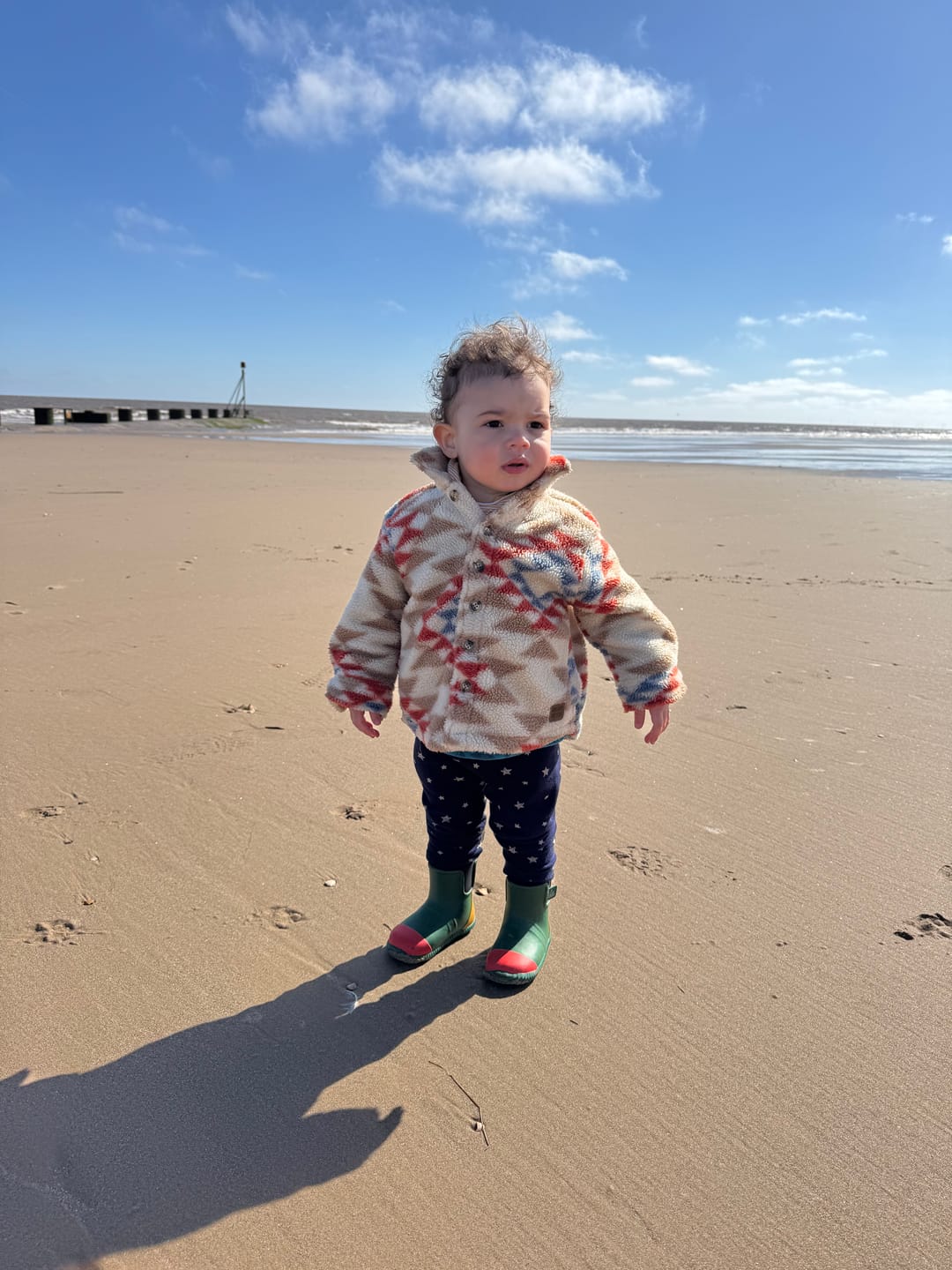 Customer photo review of Colour Block Ankle Wellington Fair Rubber Natural Waterproof Boots