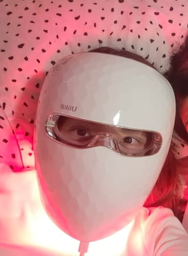 Customer photo review of Ulike白皇后LED美容面膜儀-限時團購