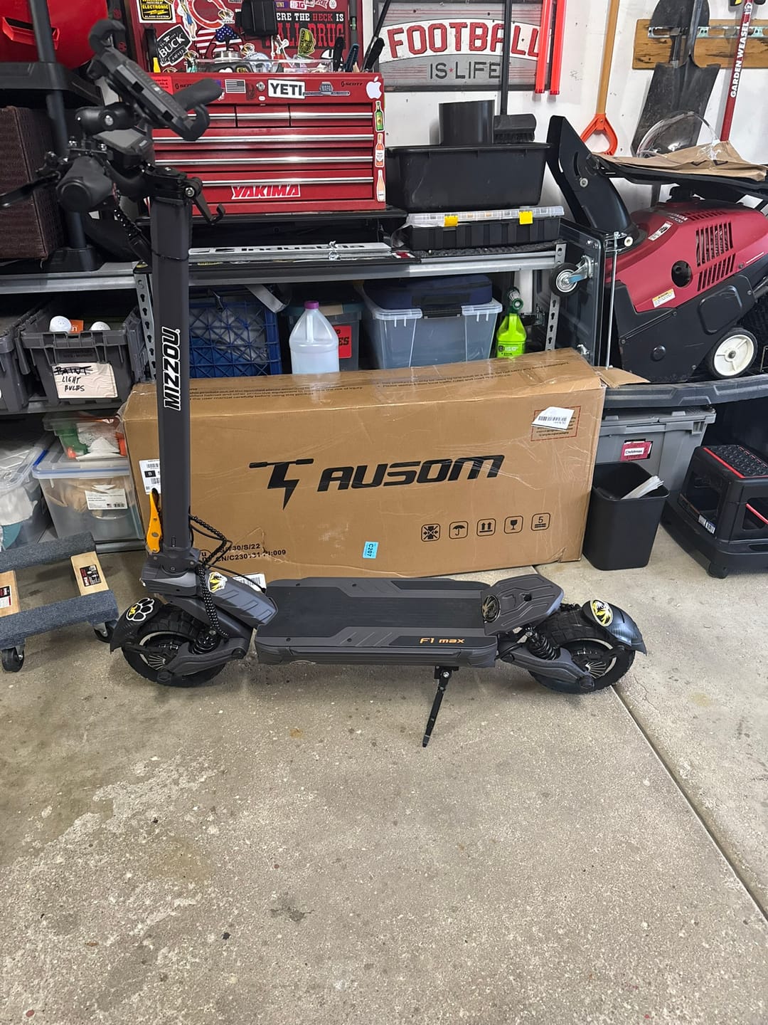 Customer photo review of Ausom F1 Max Electric Scooter