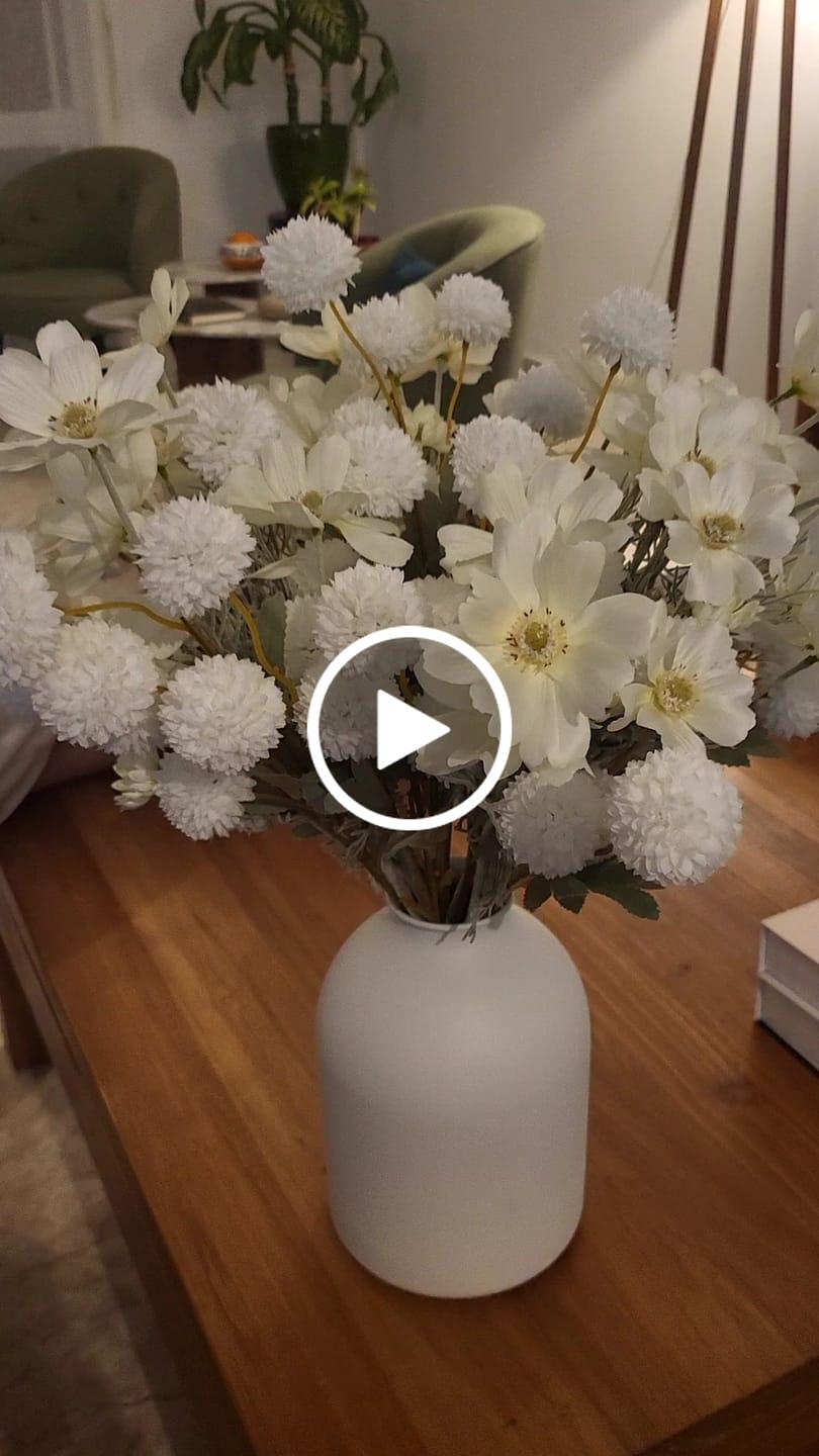 Customer video review of Casa vase - Blanc mat