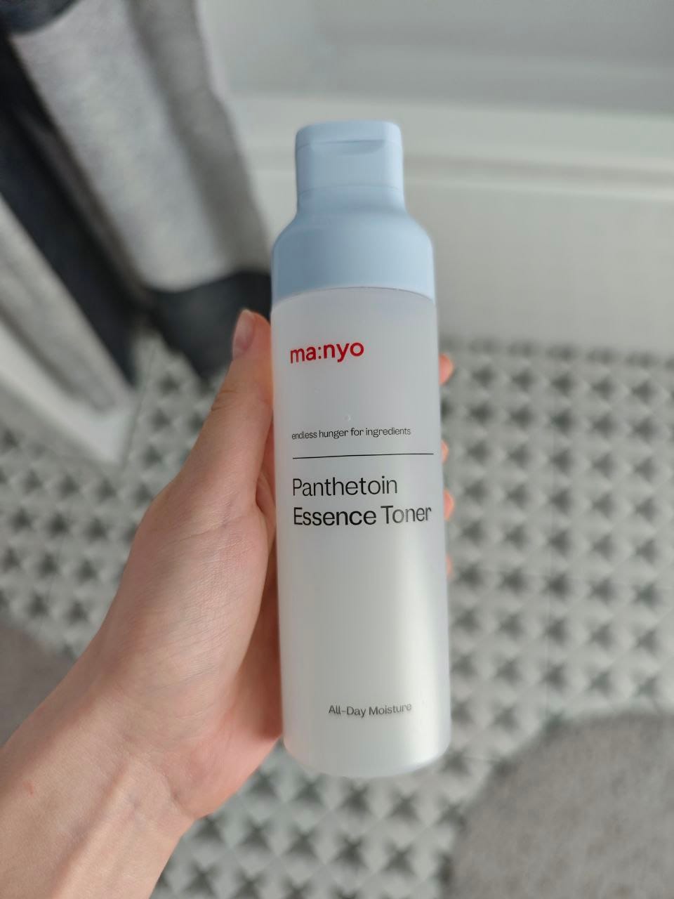 Customer photo review of Intensīvi mitrinošs toniks-esence dehidrētai ādai Manyo Panthetoin Essence Toner