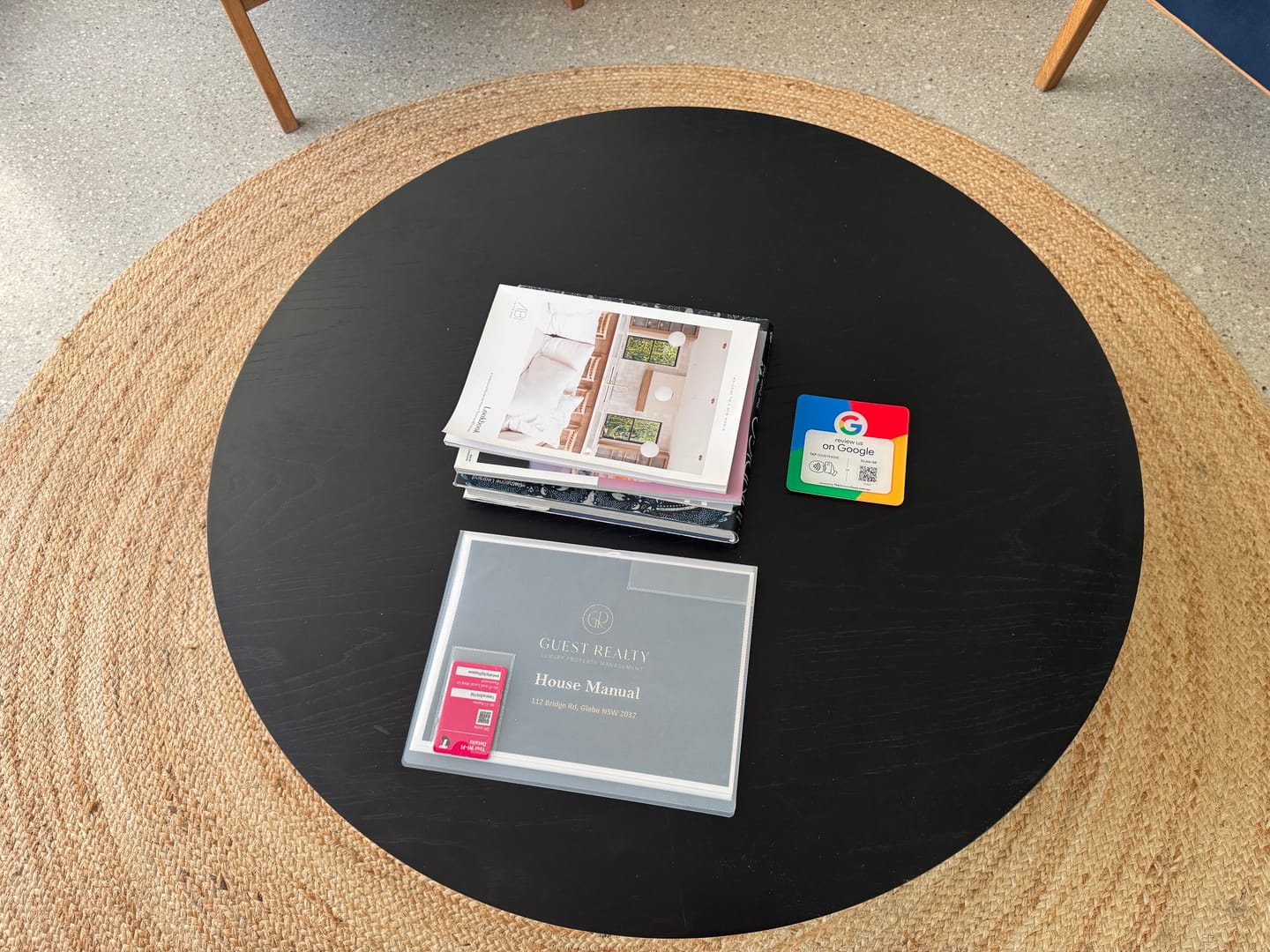 Customer photo review of Google Review NFC Plate +  QR Code