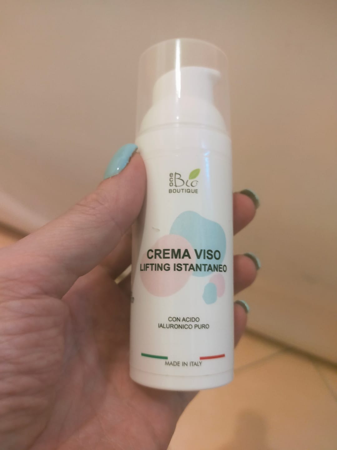 Customer photo review of Crema Viso Lifting Istantaneo