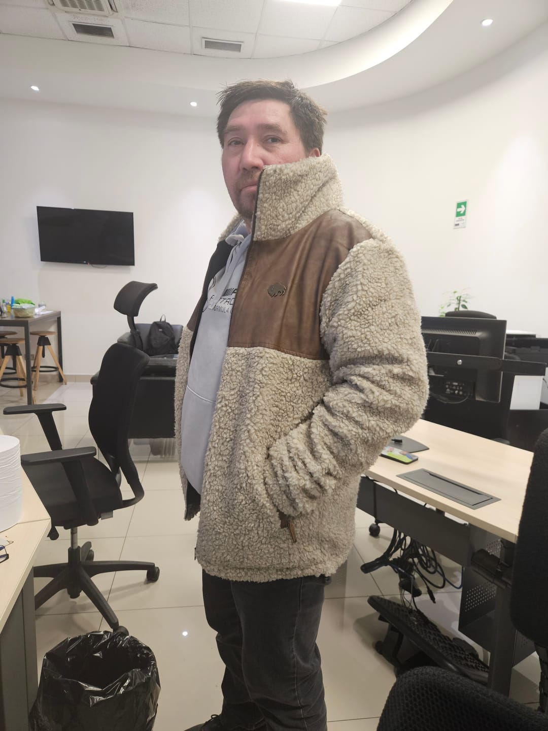 Customer photo review of Chaqueta Terrain Hombre