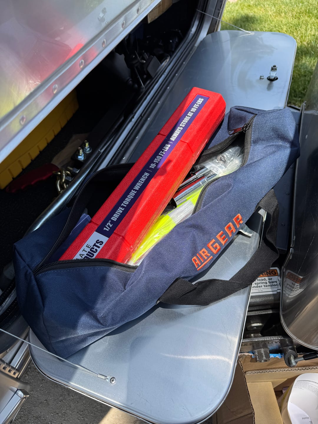 Customer photo review of AIR GEAR Tire Changing Kit