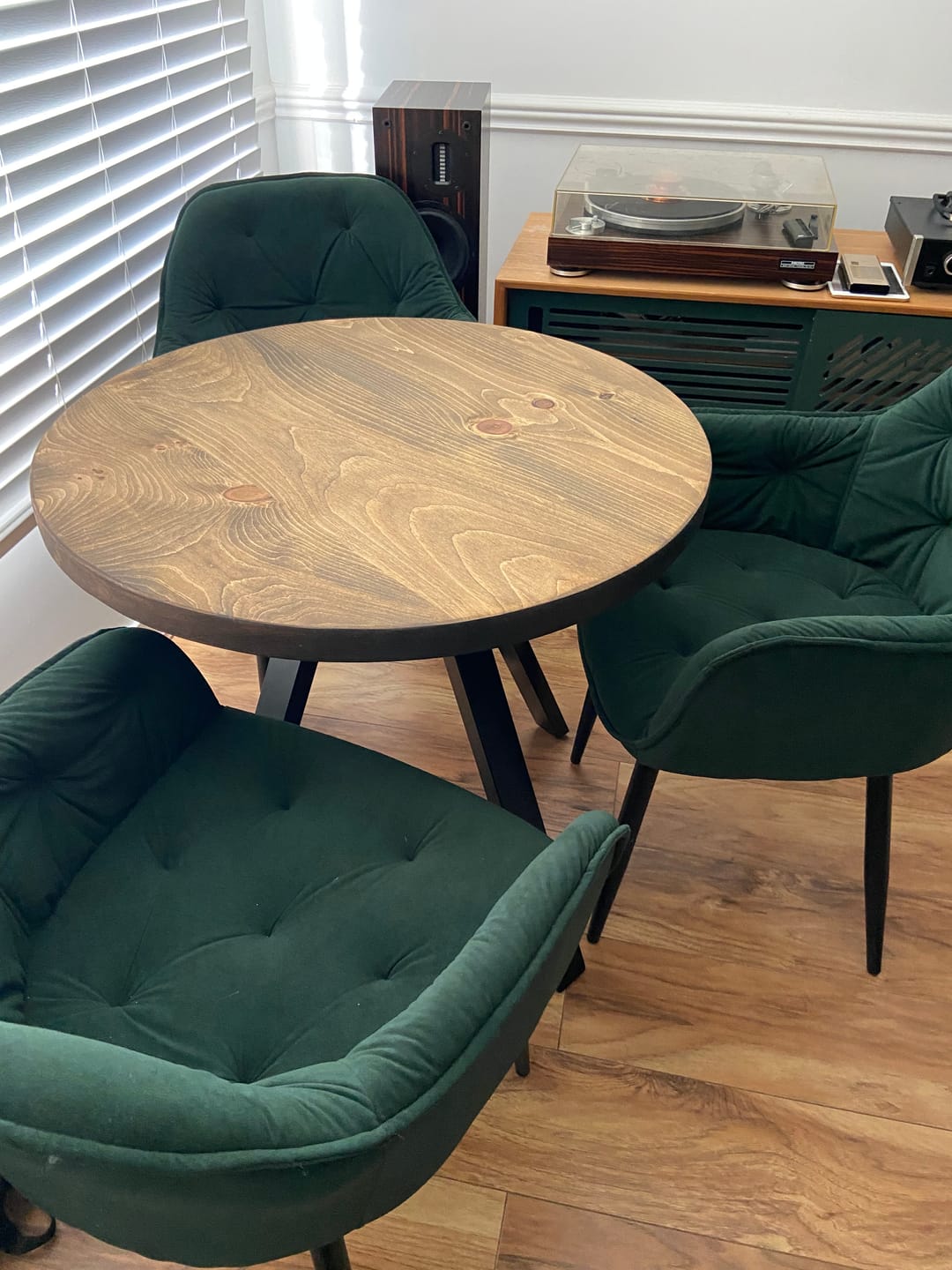Customer photo review of Round Dining Table