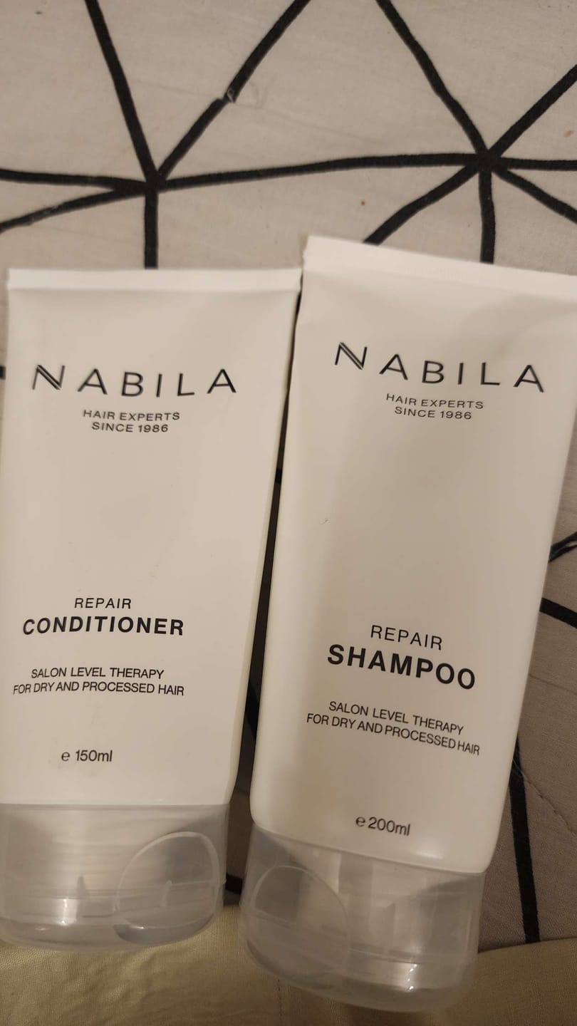 Customer photo review of NABILA Repair Shampoo 200ml
