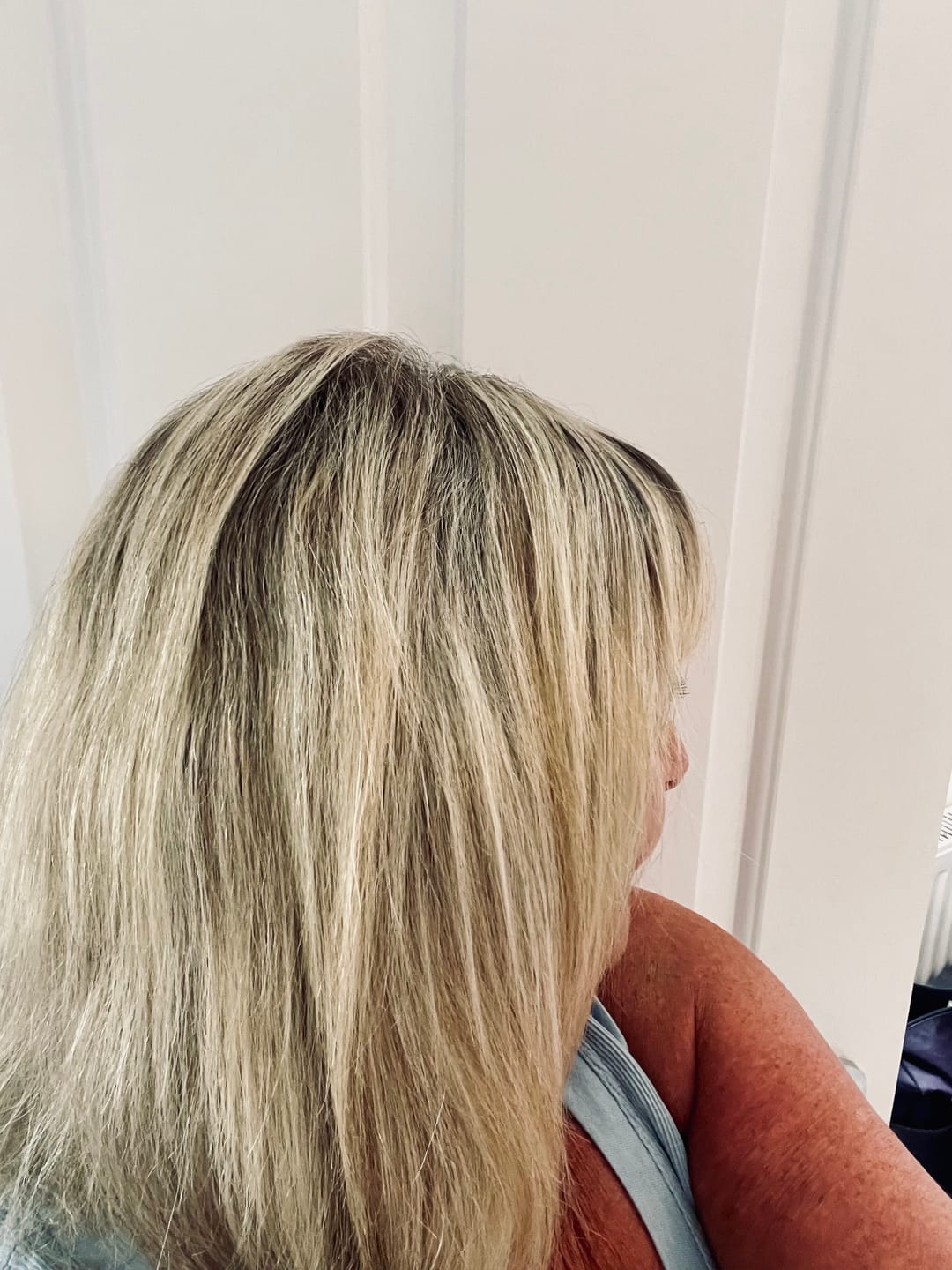 Customer photo review of Smooth & Moisture Shampoo + Conditioner Duo