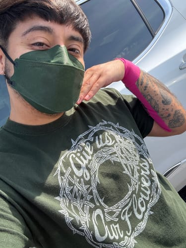 Customer photo review of KN95 Respirator Face Mask: Explore Bundle