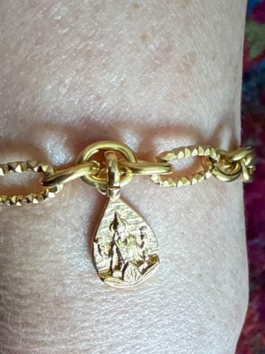 Customer photo review of Mini Goddess Lakshmi Charm