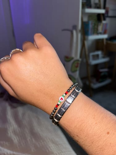 Customer photo review of Palestine Bracelet