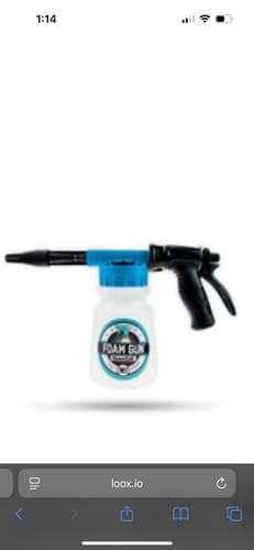 Customer photo review of Foam Gun - Garden Hose