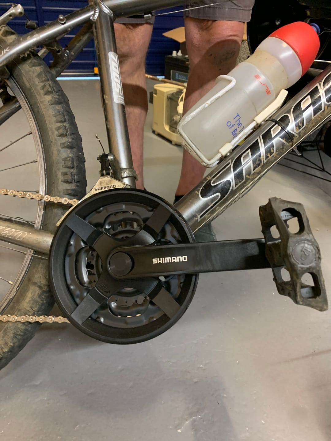 Customer photo review of Shimano Tourney FC-TY301 Triple Chainset - 42/34/24T